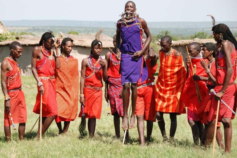 Zanzibar: Maasai village Tour with Sunset Dhow Cruise Maasai Village Tour and Sunset Cruise From North-East
