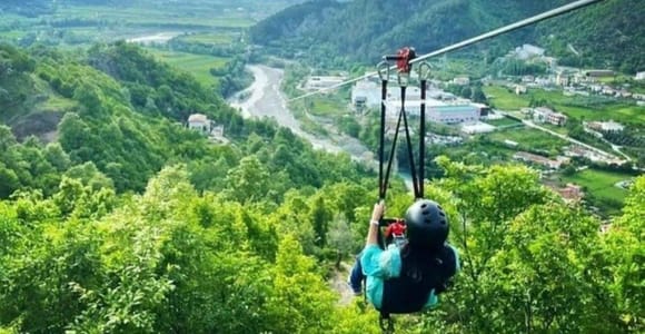 Zipline Albania & Petrela Castle - With Transport