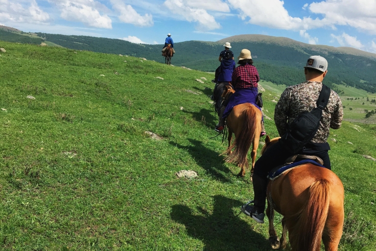 Experiencia a caballo en el Parque Nacional de Terelj 1 día