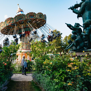 Copenhagen: Tivoli Gardens Entry Ticket with Unlimited Rides