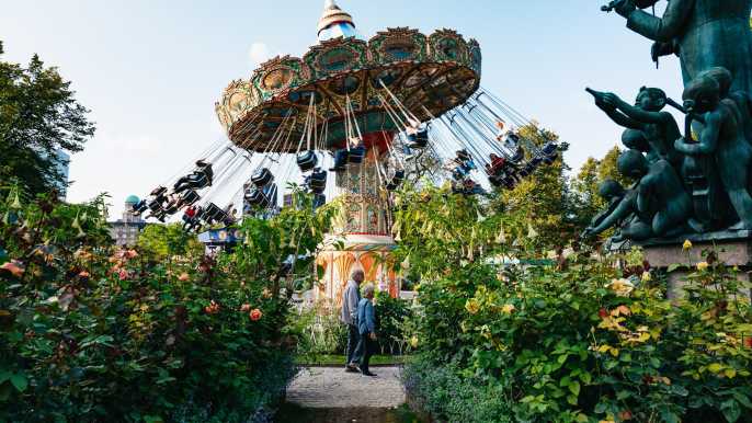 Copenhague: Ticket de entrada a los Jardines de Tivoli con atracciones ilimitadas