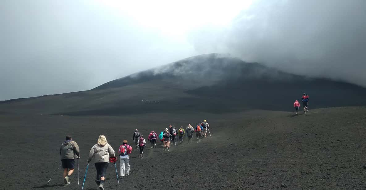 Mount Etna: Cable Car, Jeep, & Hiking Tour to Summit