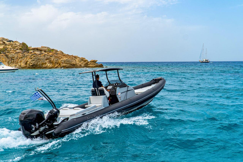 Mykonos: Fast Private Speedboat Transfer to Scorpios