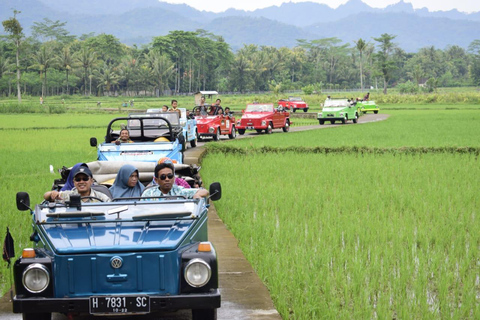 Yogyakarta: Borobudur Aufstieg zur Spitze mit VW Safari TourPrivate VW und Borobudur Tour