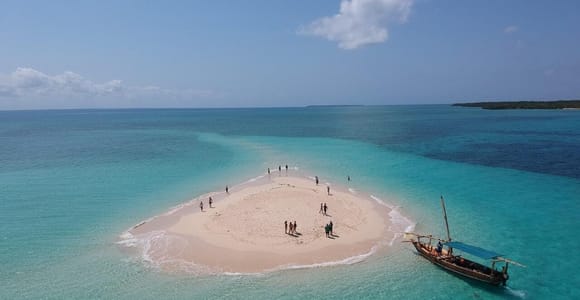 From nungwi: Prison Island & Nakupenda Sandbank with Lunch