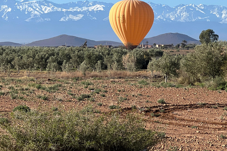 Marrakech: Balloon Flight, Berber Breakfast & Certificate