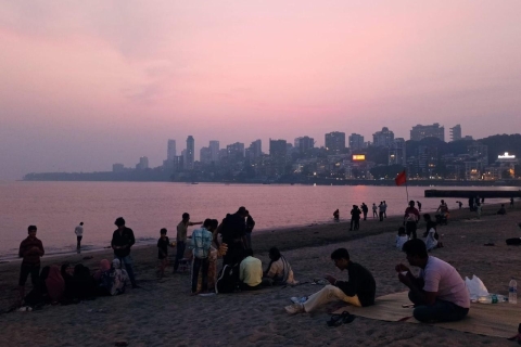 Visite de la cuisine de rue de Mumbai avec vue sur le coucher de soleil