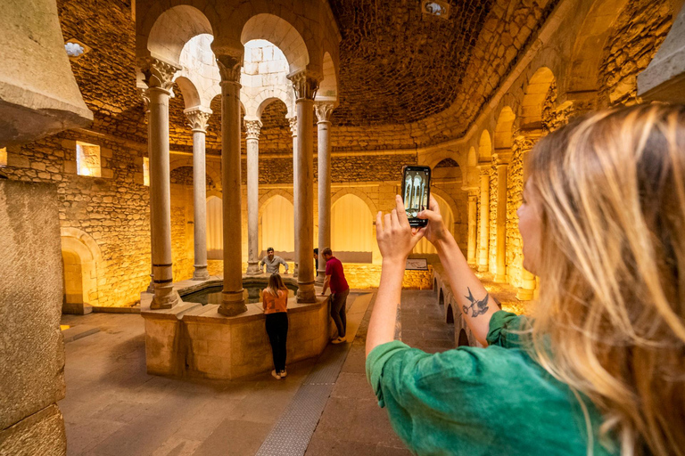 From Barcelona: Montserrat and Girona Guided Day Trip Regular Tour - Spanish Guide