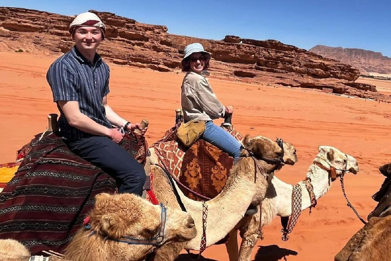 Wadi Rum: Half-Day Camel Tour with Guide Wadi Rum: jeep tour 4x4 4hours 1_6 people