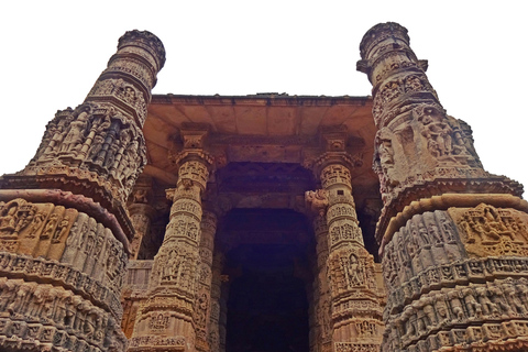 Drop Udaipur From Ahmedabad with Visit Rani Vav & Sun Temple Private Tour with AC Transportation and Dedicated Driver.