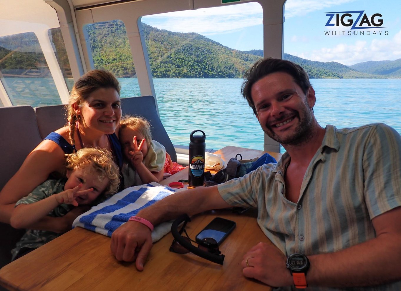 Fra Airlie Beach: Heldagstur til Whitehaven | Katamaran med aircondition
