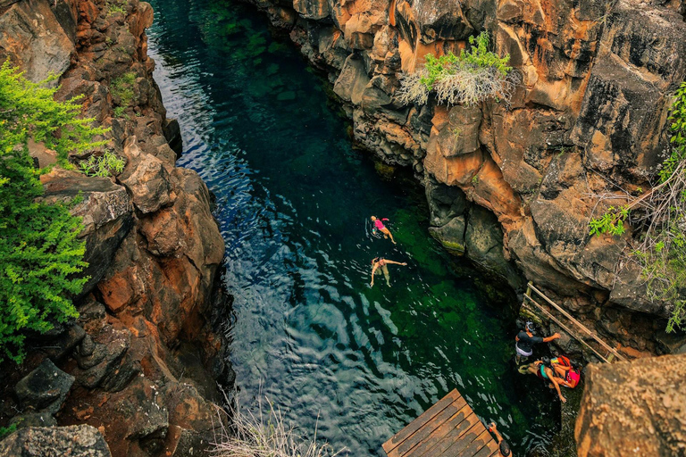 Santa Cruz : visite d&#039;une demi-journée de la baie avec plongée avec tuba et Grietas