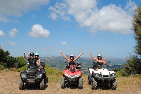 Creta: Excursión en quad todoterreno a pueblos con traslados al hotel