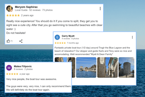 Split: All Inclusive,Underwater Museum,Trogir, Blue Lagoon