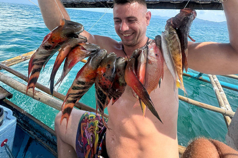El Nido: Fishing & Snorkeling on a Private Island El Nido: Fishing, Snorkeling & Lunch on a Private Island