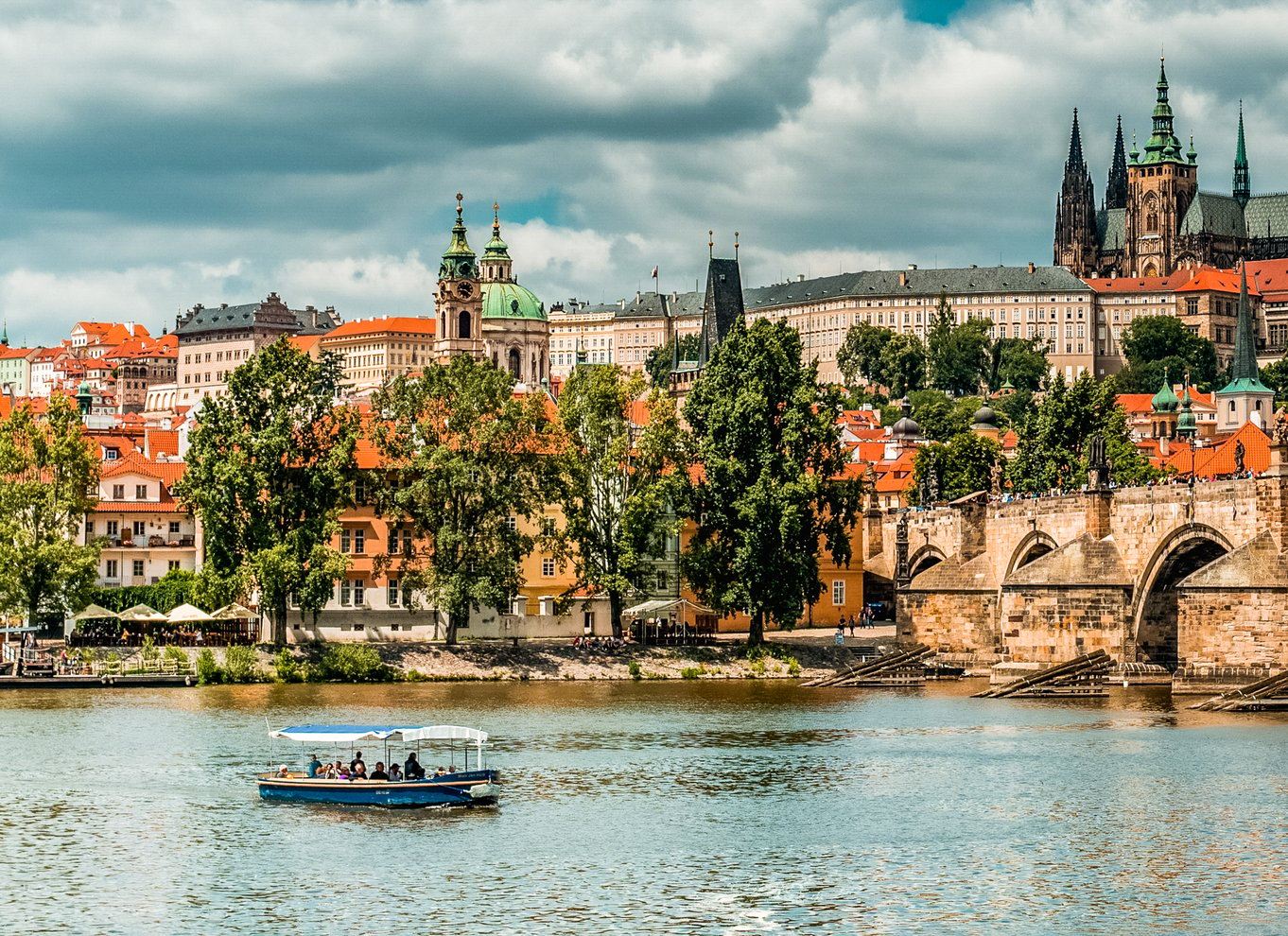 Prag: 45 minutters sightseeing-krydstogt til Djævlekanalen