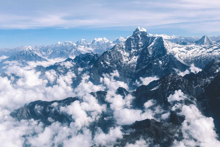 Vol panoramique dans les montagnes de l&#039;Everest avec siège fenêtre garanti