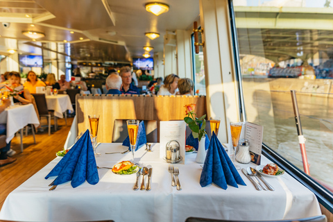 Vienne : Dîner-croisière à 3 platsVienne : croisière en soirée avec dîner 3 plats