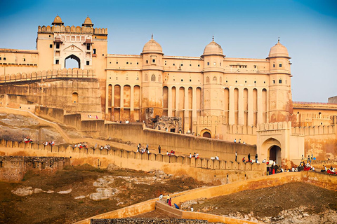 From Delhi: Private 6-Day Tour Agra, Jaipur, Udaipur & Delhi Private AC Car, Guide, 1 Flight (Udaipur drop-off, No Hotel)