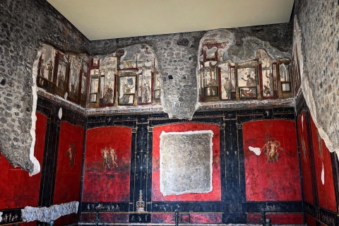 Z Sorrento: wycieczka z przewodnikiem po Pompejach w małej grupie