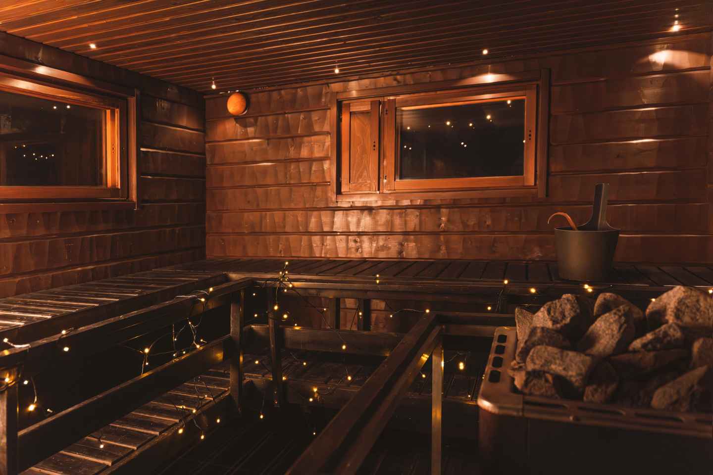 Рованиеми: Частная сауна в лесу и тур по Северному сиянию