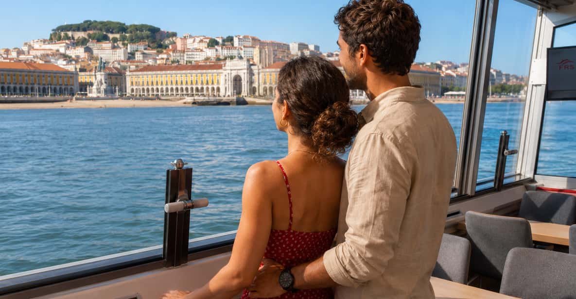 Tagus River Landmarks Cruise with Audio Guide & Bar — a boat tour from Lisbon, Portugal