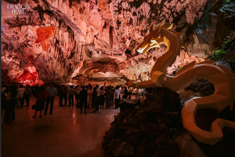 Baia di Bai Tu Long: cena nella grotta e spettacolo artistico immersivo