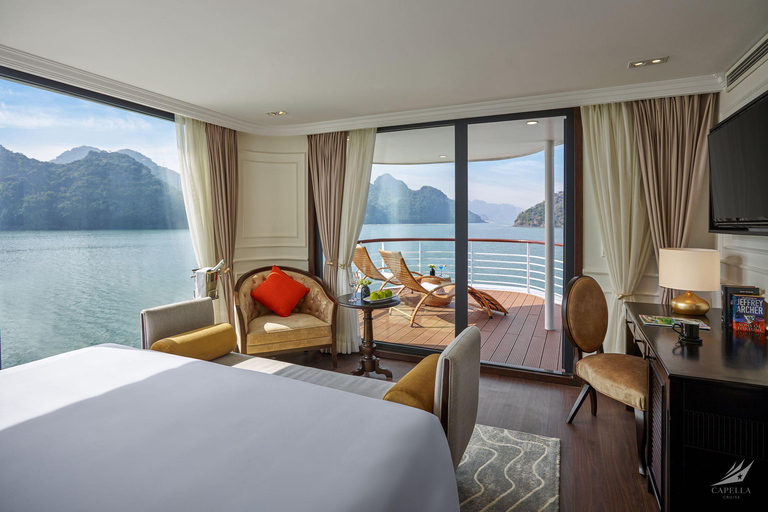 Hanoi: 2-Day Lan Ha &amp; Halong Bay 5 Stars Cruise with Balcony