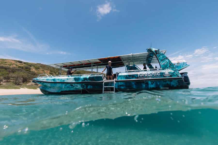 Yeppoon: Schnellboot-Tour zur Great Keppel Island mit Schnorcheln und Mittagessen. Foto: GetYourGuide