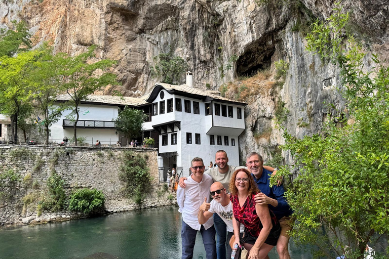 From Sarajevo: Mostar, Blagaj, Konjic & Kravica Waterfalls Private Tour with Flexible itinerary