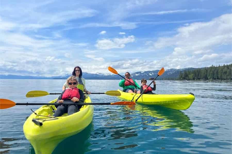 South Lake Tahoe: Wilde und malerische geführte Kajak-Tour. Foto: GetYourGuide South Lake Tahoe: Wilde und malerische geführte Kajak-Tour. Foto: GetYourGuide