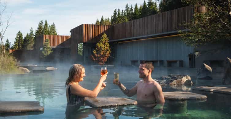 Akureyri: Admission to Forest Lagoon with Towel and Drink