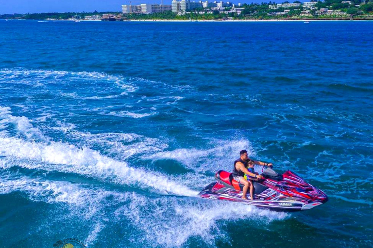Nungwi/Kendwa: Jet Ski Adventure with Drone Footages Jet ski ride Without Drone Footage (Pickup Included)