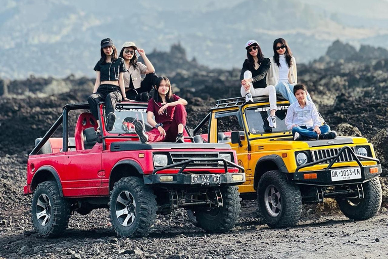 Bali mount batur jeep sunrise with breakfast & hot springs Mount batur jeep with transfer hotel