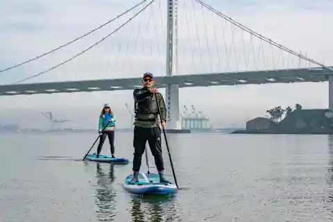 São Francisco: passeio de caiaque ou SUP até a Bay Bridge!