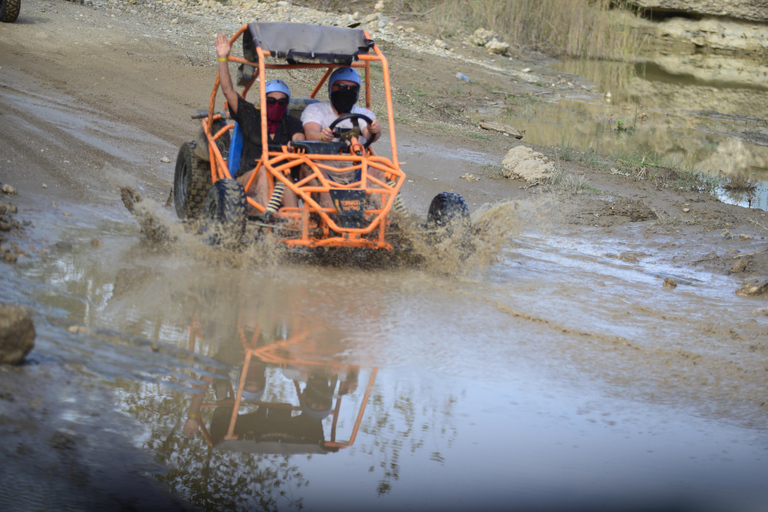 Side: Professional Quad & Buggy Safari with Family Options Solo Driver Quad Safari