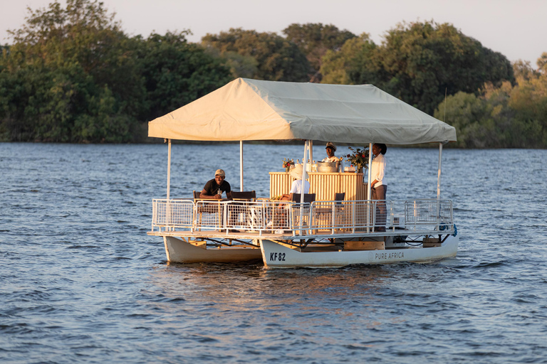 Victoria Falls: Private Sunrise Cruise mit Frühstück