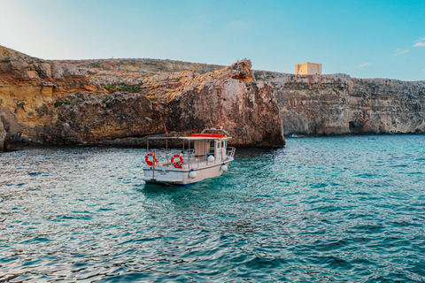 Malta: Gozo, Comino, Sea Caves, and Blue Lagoon Cruise