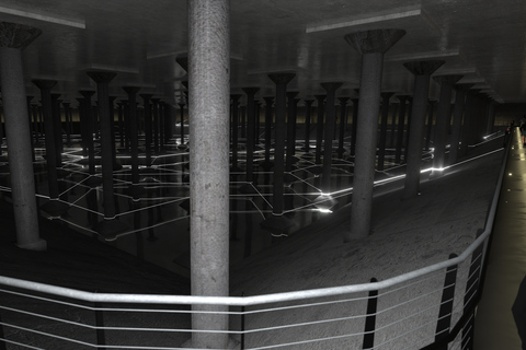 Houston: Cistern Art Installation "Undercurrents"