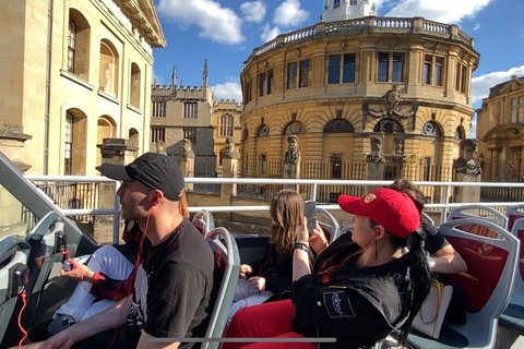City Sightseeing Oxford HOHO Bus Tour + River Cruise 48-Hour Ticket