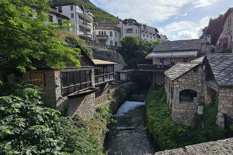 Dubrovnik to Mostar Daytrip - Počitelj and Kravica Waterfall Dubrovnik to Mostar, Kravica, Ston & Rizman Winery Day Trip