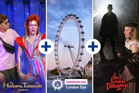 Londres : Combo London Dungeon, London Eye et Madame TussaudsLondres : Combo du London Dungeon, du London Eye et de Madame Tussauds