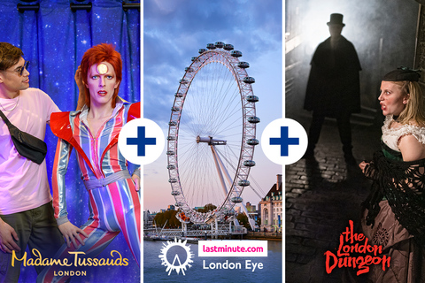 Londres : Combo London Dungeon, London Eye et Madame TussaudsLondres : Combo du London Dungeon, du London Eye et de Madame Tussauds