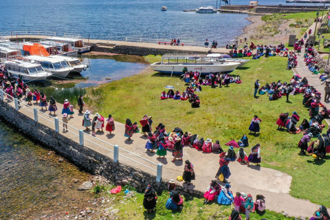 Całodniowa wycieczka nad jezioro Titicaca w Puno z typowym lunchem