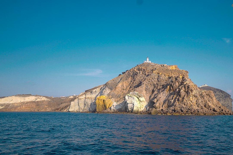 Santorini Catamaran Tour for Cruise Travelers SKIP CABLE CAR