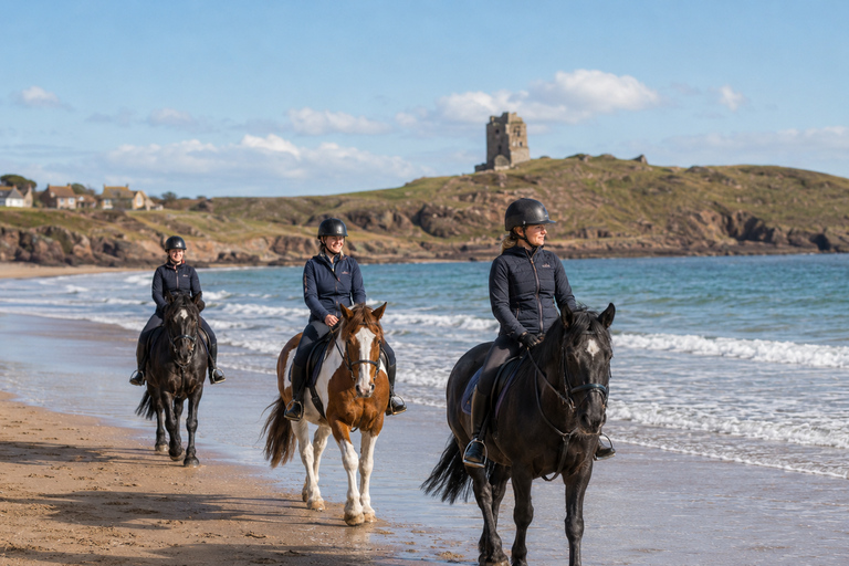 Edinburgh: Coastal Countryside Horse Riding Tour