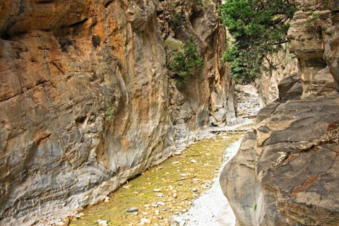 Chania Area with Pick up: Samaria Gorge Hike and Boat Ride