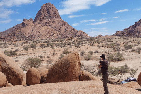 Swakopmund: Excursión de un día a Spitzkoppe con servicio de recogida del hotel
