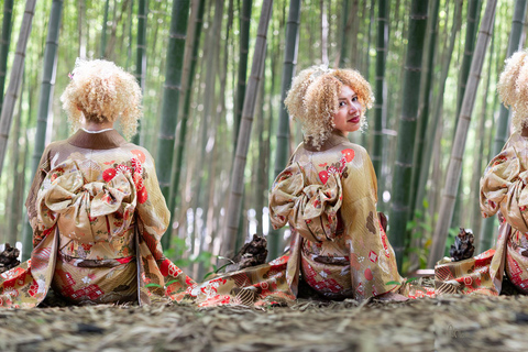 Kyoto : séance photo privée (Gion, Arashiyama, Fushimi Inari)