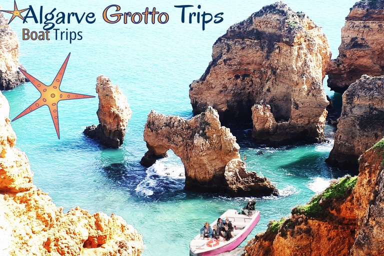 Lagos: Boat Trip to Grottos of Ponta da Piedade/caves Boat Trip to Grottos in Lagos up to 11 pax